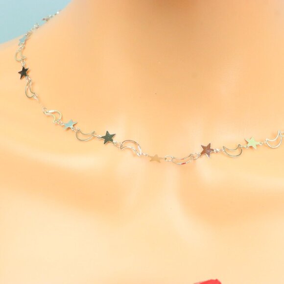 Delicate & Contemporary Necklace Chain, A Lovely Choice for Women, EVCH1585 - Picture 6 of 11